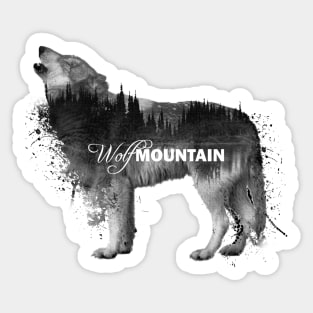 WOLF MOUNTAIN Sticker